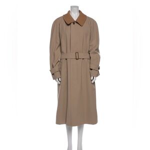Authentic Burberry Tan Women Trench Coat